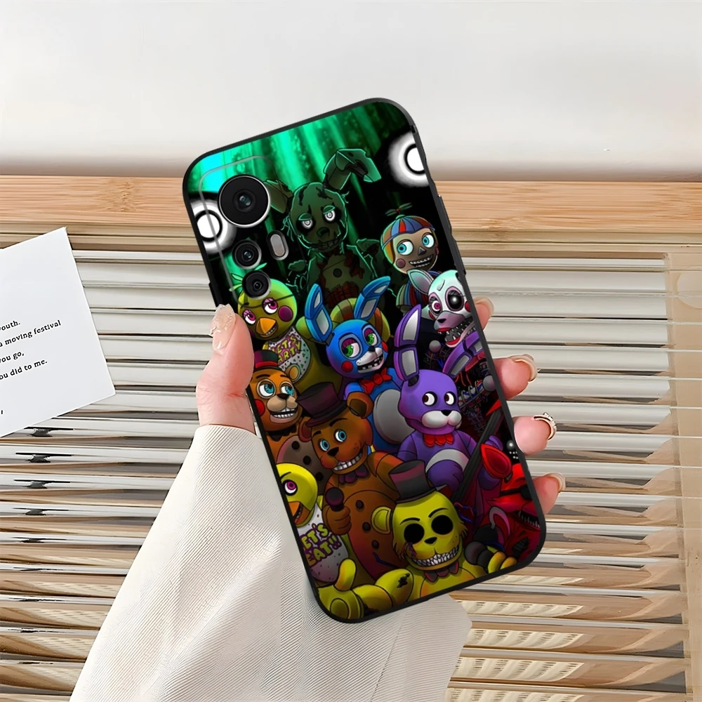Fnaf Five-nights-At-Freddys Phone Case for Xiaomi Redmi Note 13 14 10 12 Pro POCO F4 F5 X5 Pro 12 13 11T Lite Ultra Shell Coque image 4
