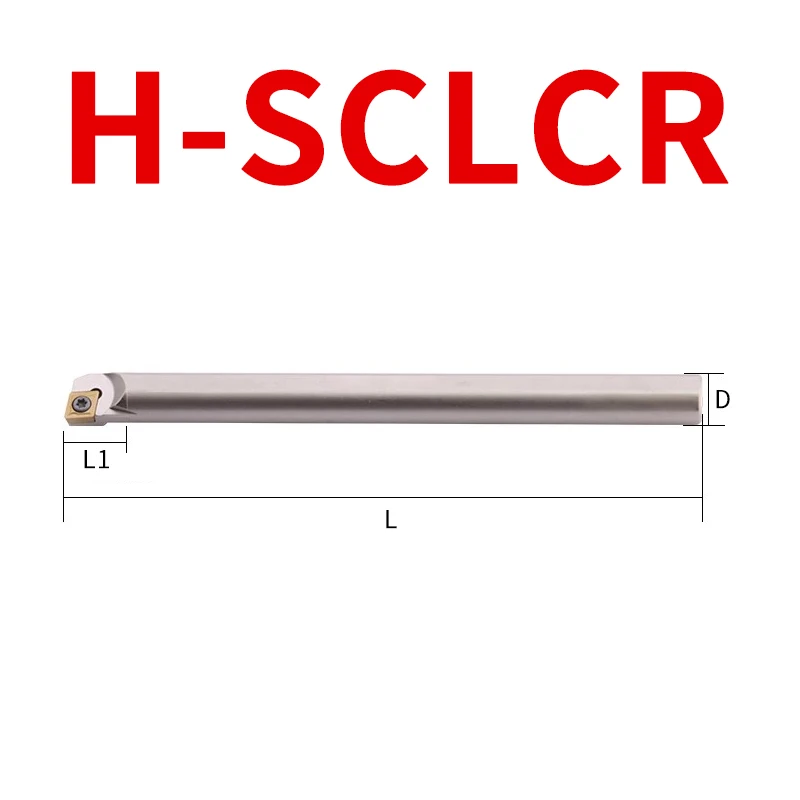 UFS TAP CNC مخرطة عمود تخريم للثقب الداخلي H-SCLCR03/06/09 عالية السرعة الصلب المضادة للاهتزاز ثقب صغير أداة حامل