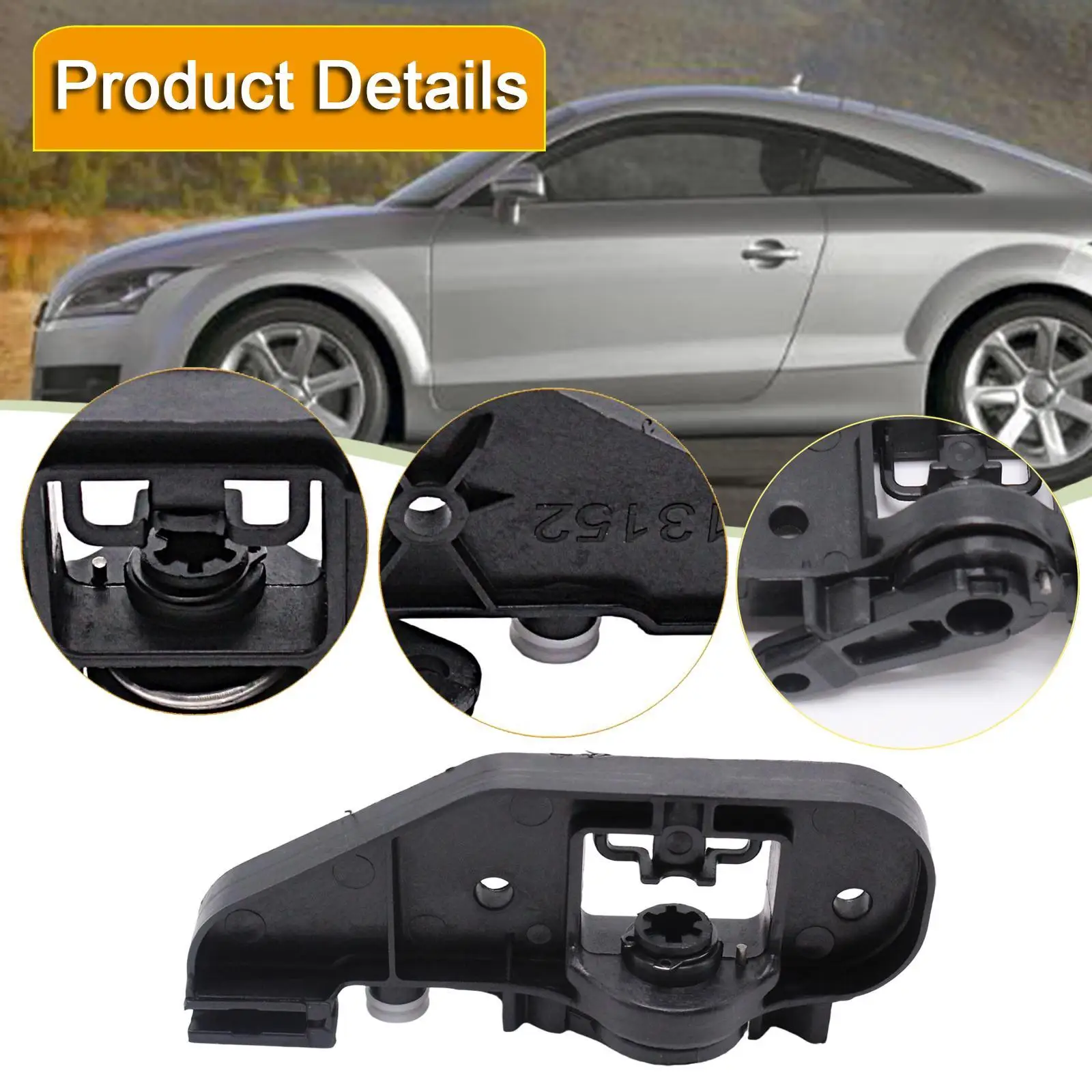 دعامة مقبض غطاء محرك السيارة لسيارة Audi TT 2006-14 سهلة التركيب والاستبدال المباشر