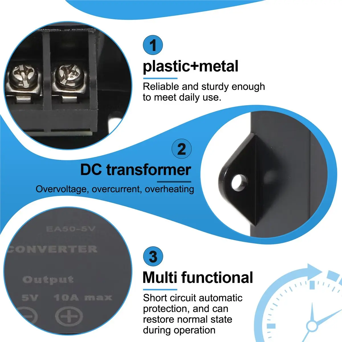 

A32M 24В/12В в 5В 10А 50Вт Автомобильный блок питания для LED рекламных экранов, преобразователь напряжения, трансформатор постоянного тока