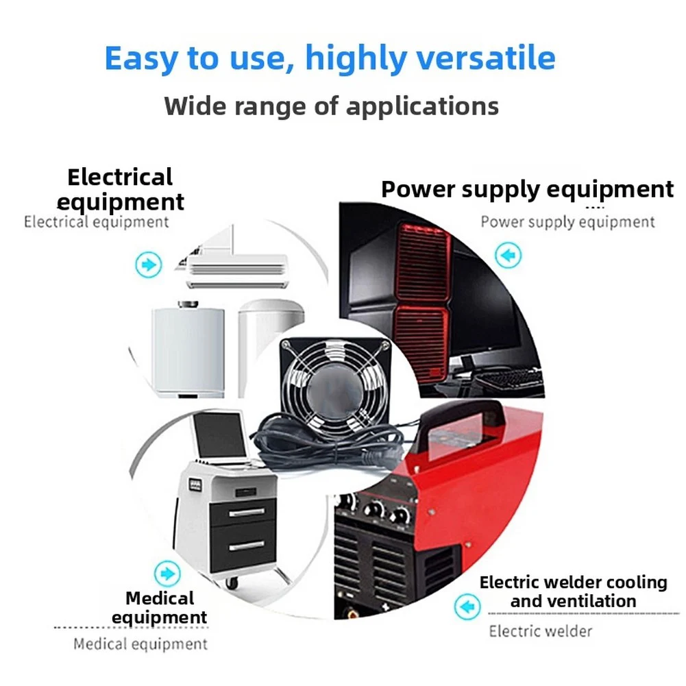 1PC For Mini Fan Easy Installation Construction Low Power Consumption Silent Operation For Mini Fan Instrument Accessories