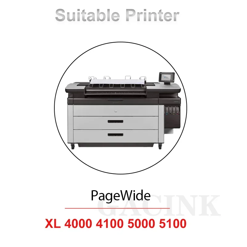 

Совместимый чернильный картридж 400 мл для HP 843B 843A для HP PageWide XL4000 4100 4500 5000 5100 с пигментными чернилами, высокое качество