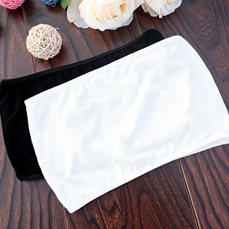 Sommer Frauen sexy Tube Top träger lose Bandeau ärmellose Sport-BH Unterwäsche Wrap Brust weiche bequeme Tube Tops für Lady Girl – Detail 15