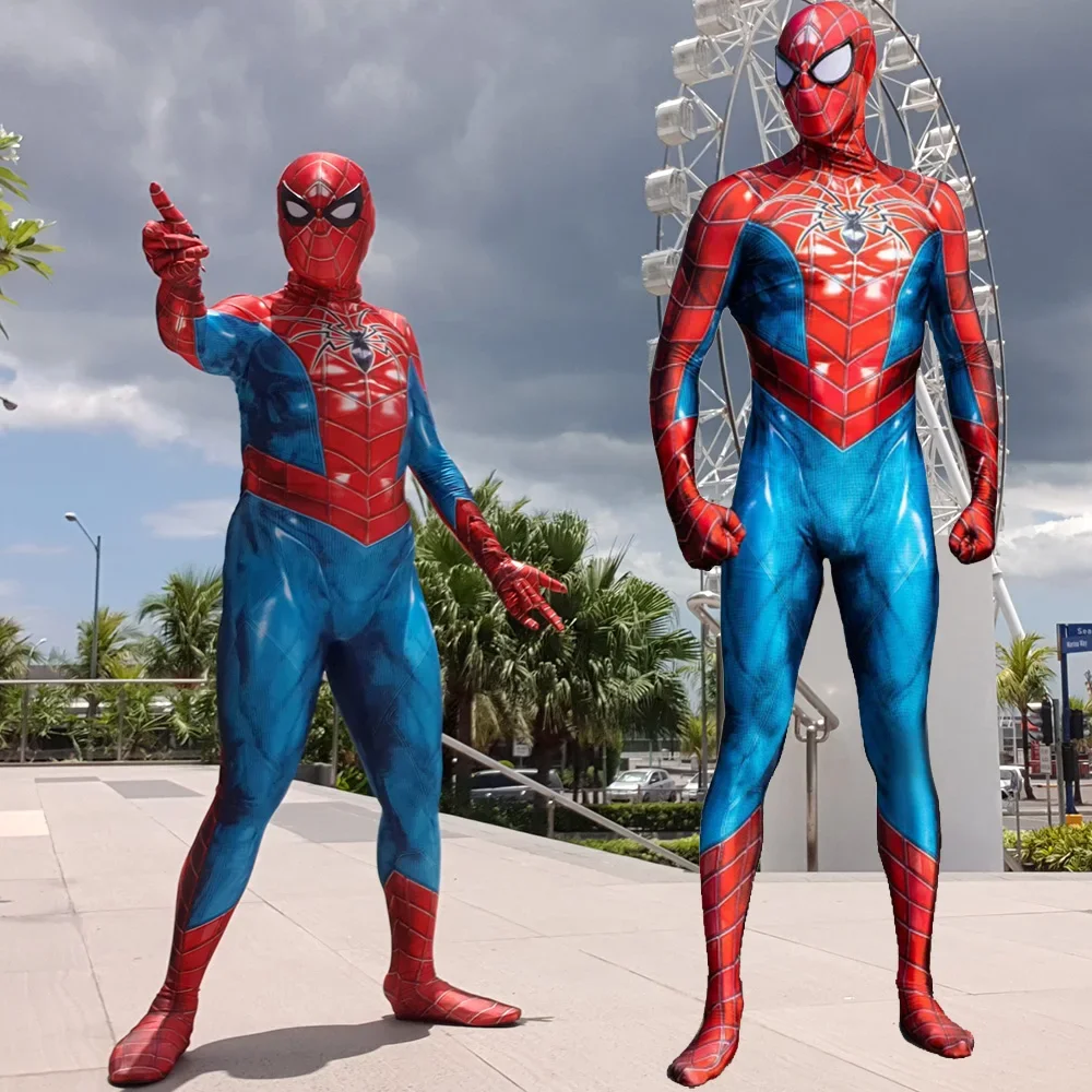 

MARK 4, все костюм Человека-паука, косплей, игра-паук, 3D печатный костюм из спандекса, костюм супергероя-паука на Хэллоуин, костюмы Zenzai для взрослых