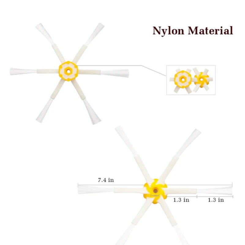 Filtre de brosse principale et latérale pour Irobot Roomba, accessoires de remplacement, 600, 620, 630, 650, 660