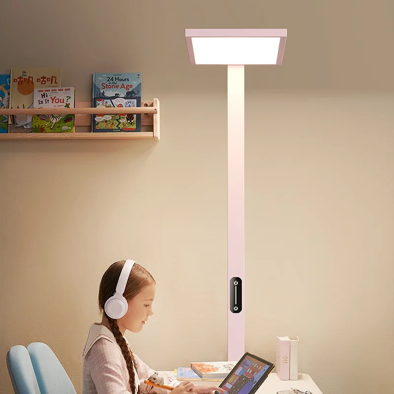 Vertical full-spectrum desk lamp, study desk, piano, street lamp