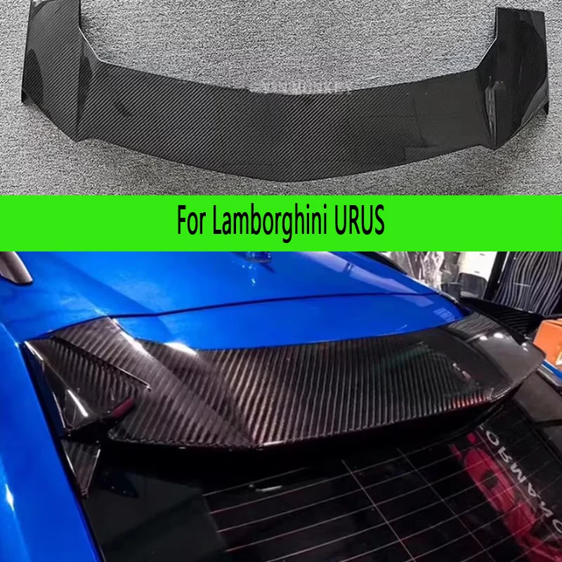 

For Lamborghini URUS carbon fiber spoiler Tail fins automotive top wing middle wing pressure tail wing upgrade body kit