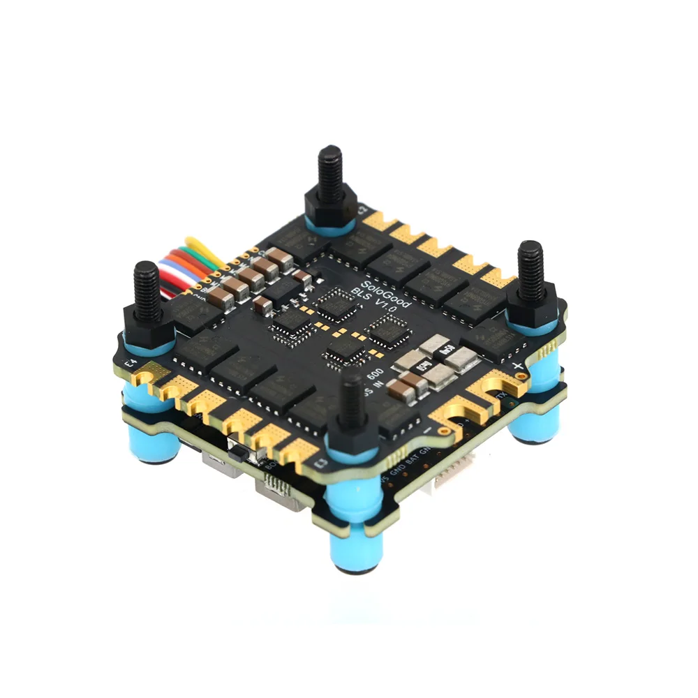 SoloGood F405 60A 2-6S 30,5X30,5mm Stapel (F405 Flight Controller+BLHELI_S 60A 4in1 ESC) – Detail 6