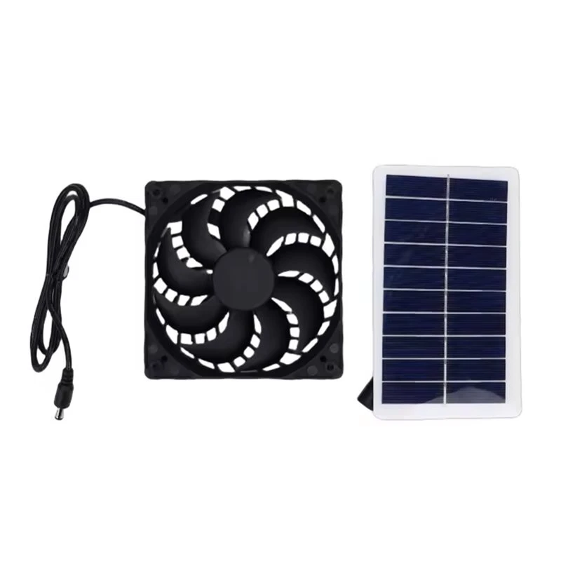 N85R-2W 5V Solar Exhaust Fan For Chickencoop & Greenhouse Heat Dissipation