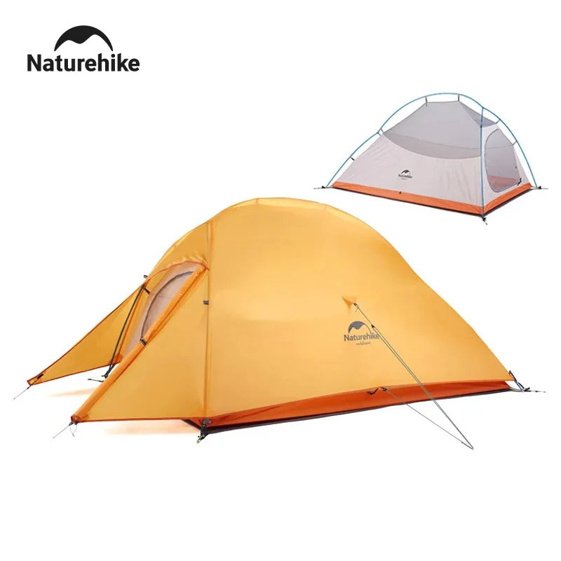 

Naturehike Cloud Up Camping Ultralight Tent 1 2 3 Person Waterproof Outdoor Hiking Beach Tent 20D 210T Nylon Backpacking Tents