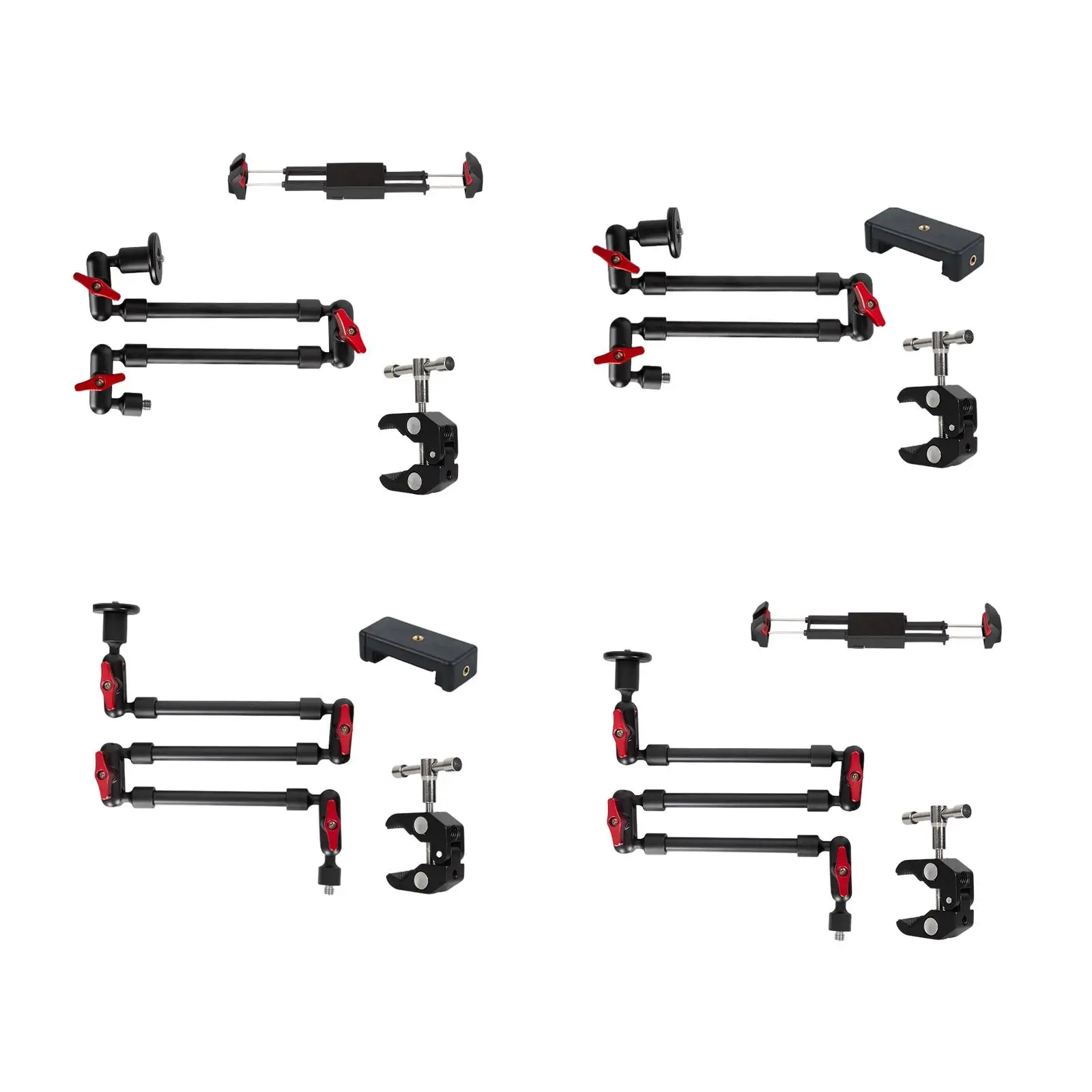 Flexible Arm Mounts Articulating Arm Mount for DSLR Camera Live Streaming