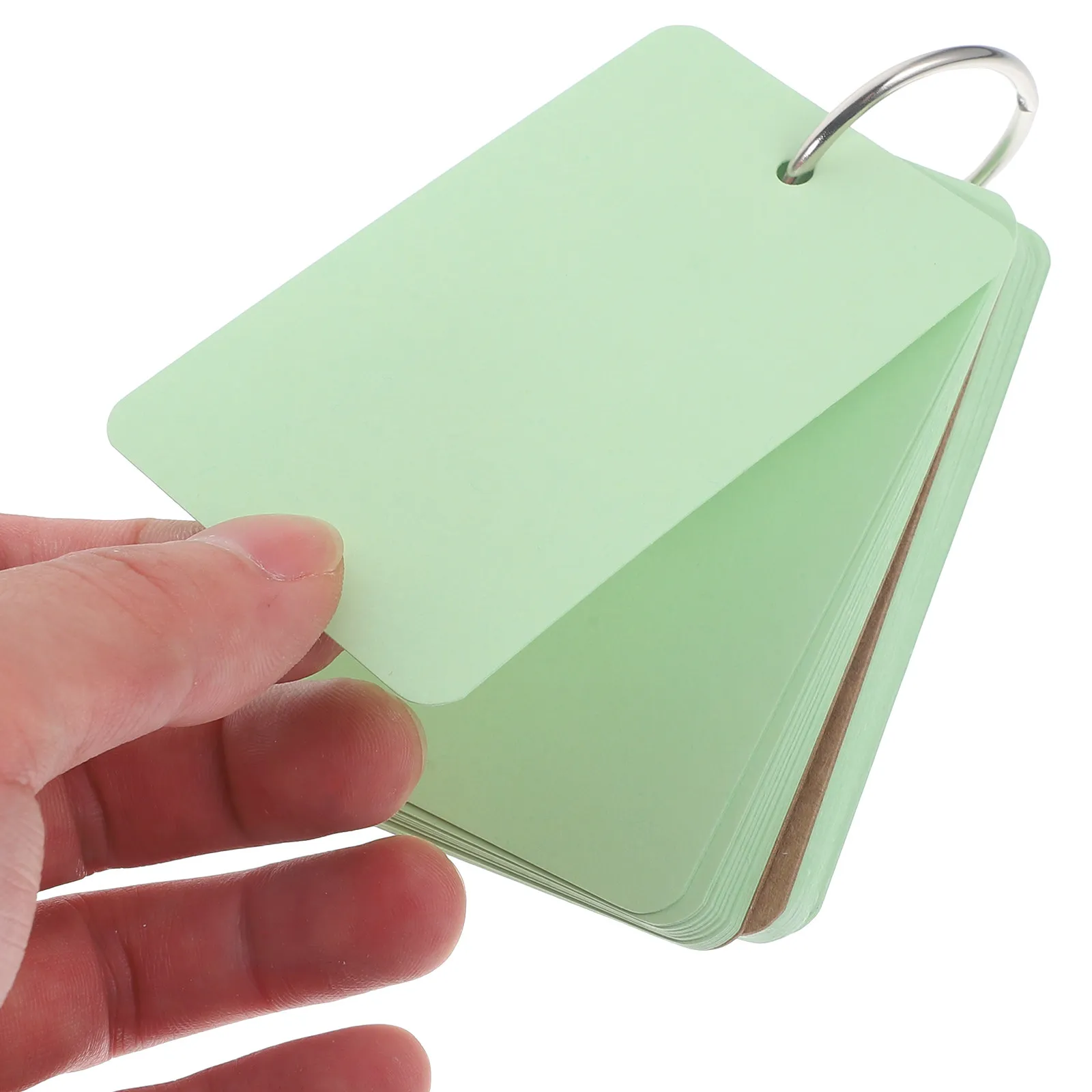 

6 Books Blank Paper Memo Cards Index Note Cards for Office School Home Use Flash Card Making Word Dictation Portable Lightweight