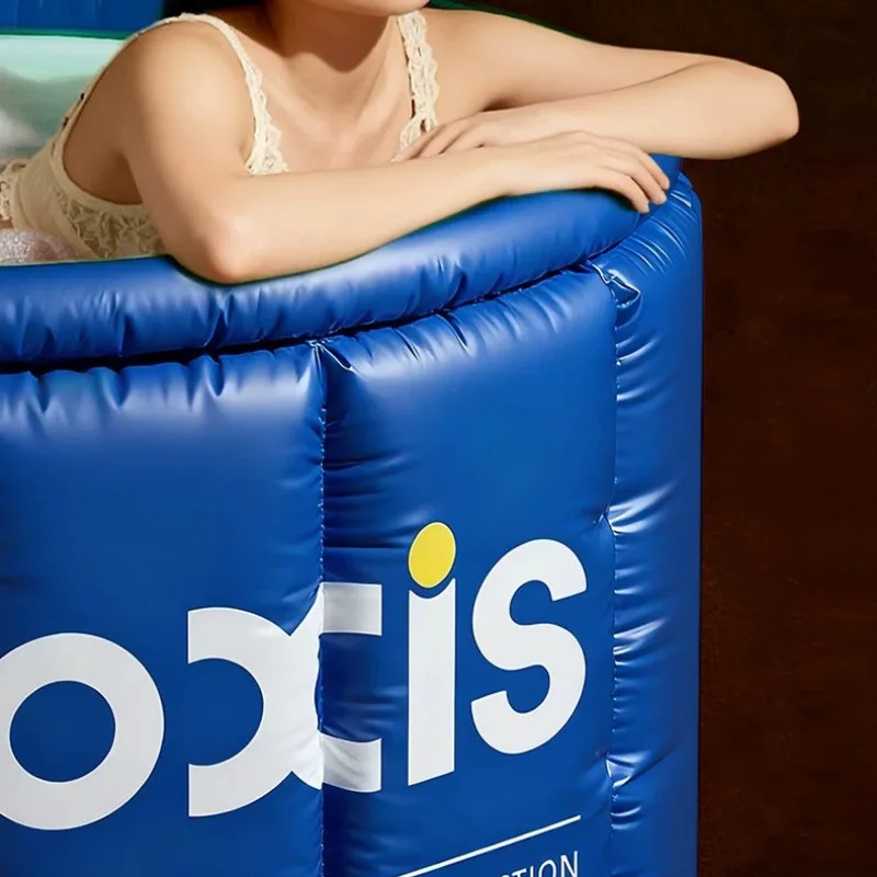 Hot Above Ground Bath Tub Round Lazy Adults Spa Portable Bath Tub Foldable Free Standing Piscina Idromassaggio Home Furniture