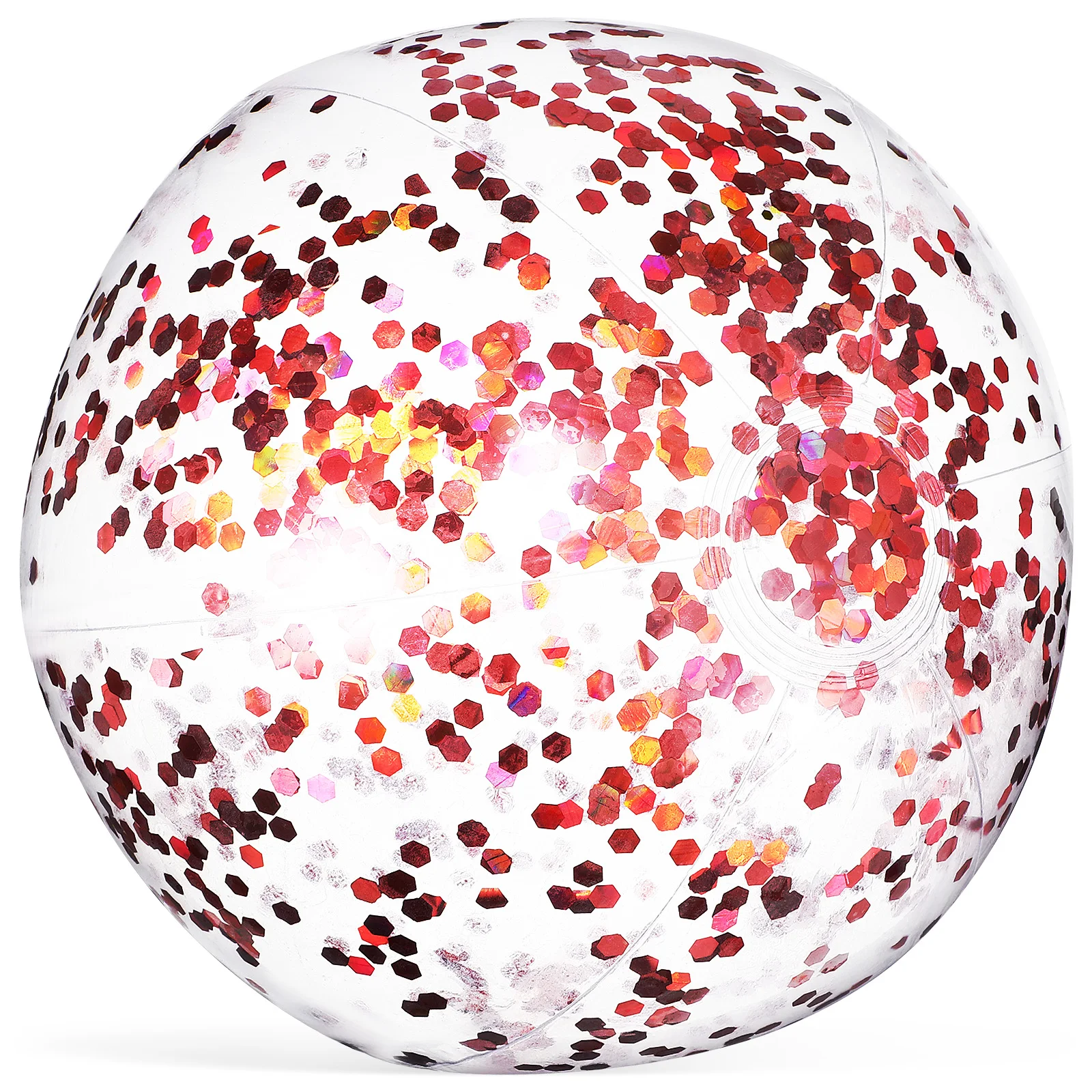 Beach Ball Balloon Inflatable Water for Kids Volleyball Sequins Balls Toys Pool