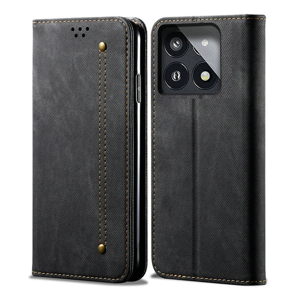 

For Poco F6 Pro X6 5G 2024 Magnet Flip Case Luxury Leather Book Funda For Xiaomi Poco M6 4G Case PocoF6 Wallet Cover Shockproof