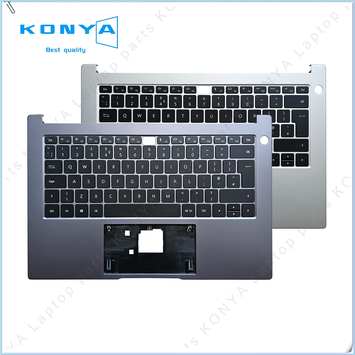 

For Huawei Matebook D14 2019-2022 NBB NBD NBL NBDE-WAE9 WAH9 WXX9 WAH9P Laptop Palmrest Upper Case Cover With Backlit Keyboard