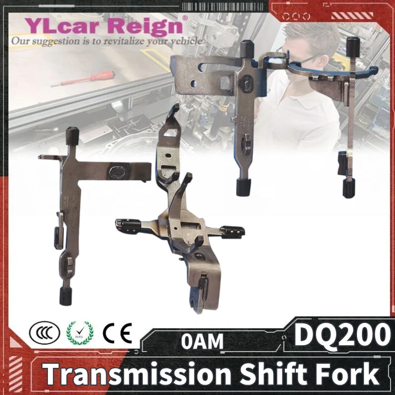 

DQ200 0AM DSG7 Automatic Transmission 4PCS Shift Fork Set For Audi VW Skoda Seat 0AM311559 0AM311559C Car Accessories