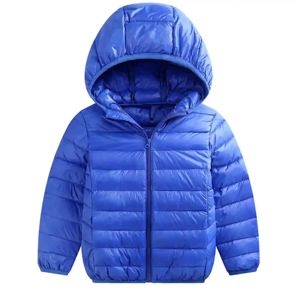 Children Jacket Spring Fall Baby Girls Boys Parka Light Kids Jacket Teenagers Duck Down Coat Winter Toddler Outerwear 1-15 Years