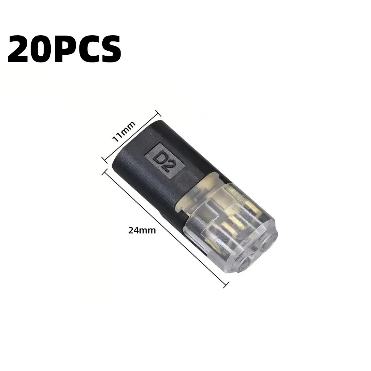 2-pins plug waterdichte elektrische connector autodraad kabel auto-elektrische connector strip terminal-aansluiting NIEUW