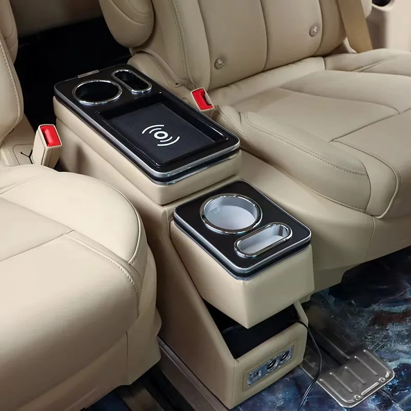 Middle Row Armrest Car General Gl8 Xt6 Q6 X7 Commercial Vehicle General Central Control Storage Armrest Box