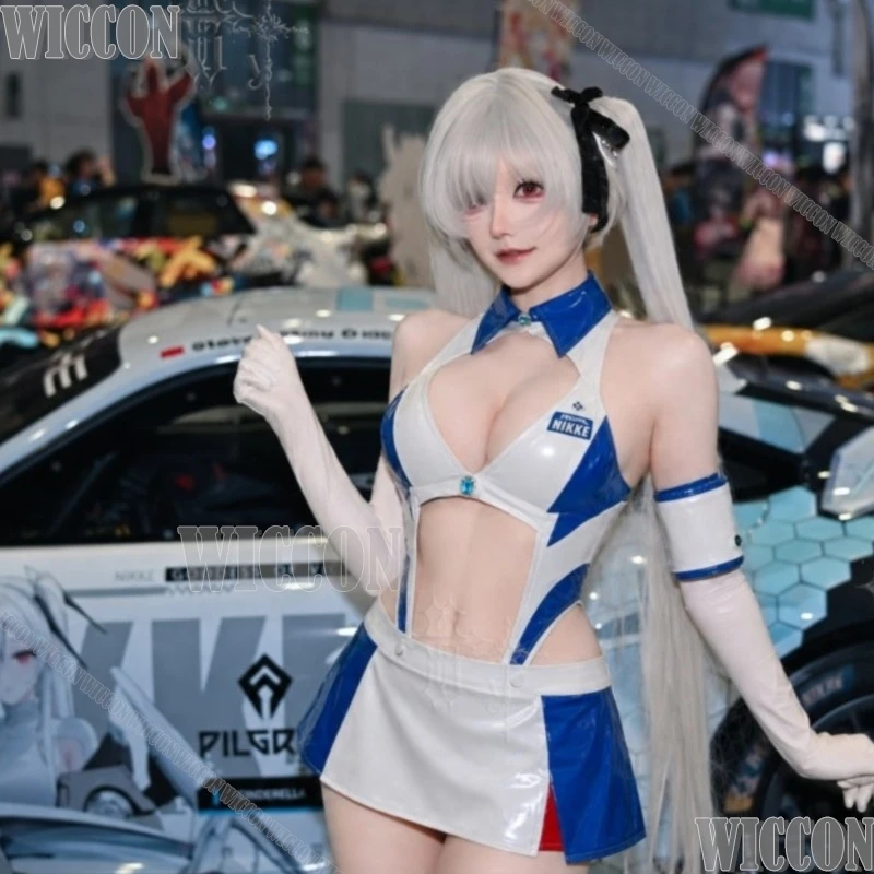 GodVictory Cinderella Fan Made Racing Suit Cosplay Outfit Anime Convention Character Shooting Festival Fancy Comic Con