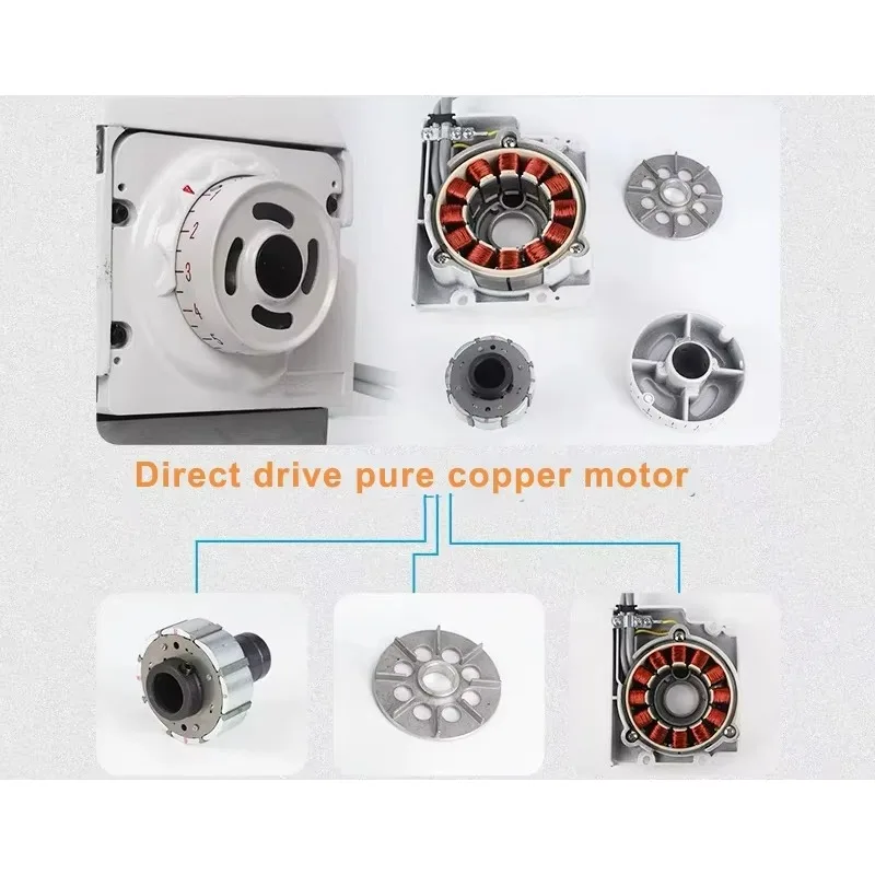 ماكينة خياطة الأوفرلوك عالية السرعة ماكينة خياطة اللحام JK757 #3