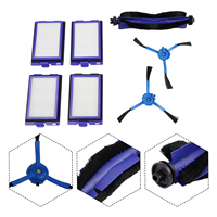 7PCS Side Rolling Brush Filter Kit For Replacement For RoboVac X8 For Eufy Robot Vacuum Cleaner Accessories Home Appliance Parts