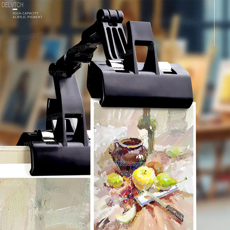 Multifunction Rotatable Drawing Board Easel Sketchpad Clamp Art Painting Copying Holder Adjustable Photo Picture Sketch Clip