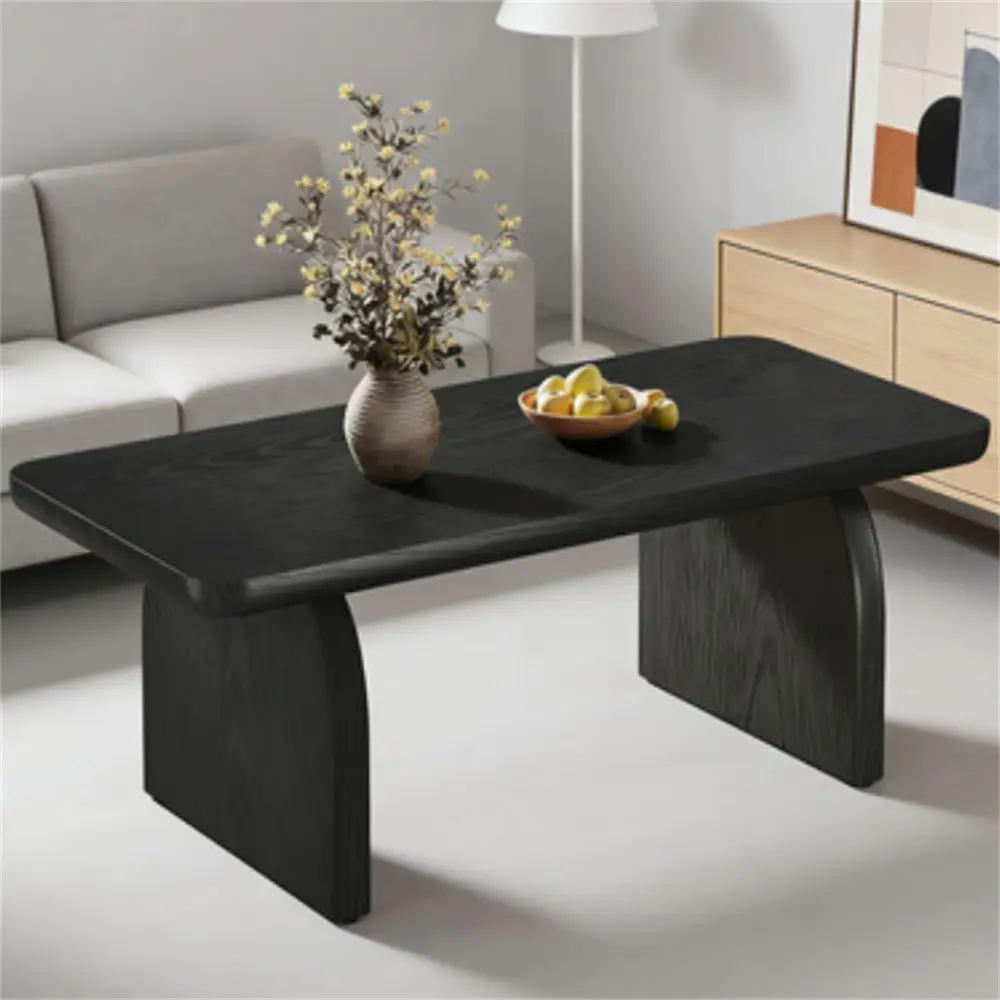 Farmhouse Style Living Room Coffee Table, Center Sofa Table
