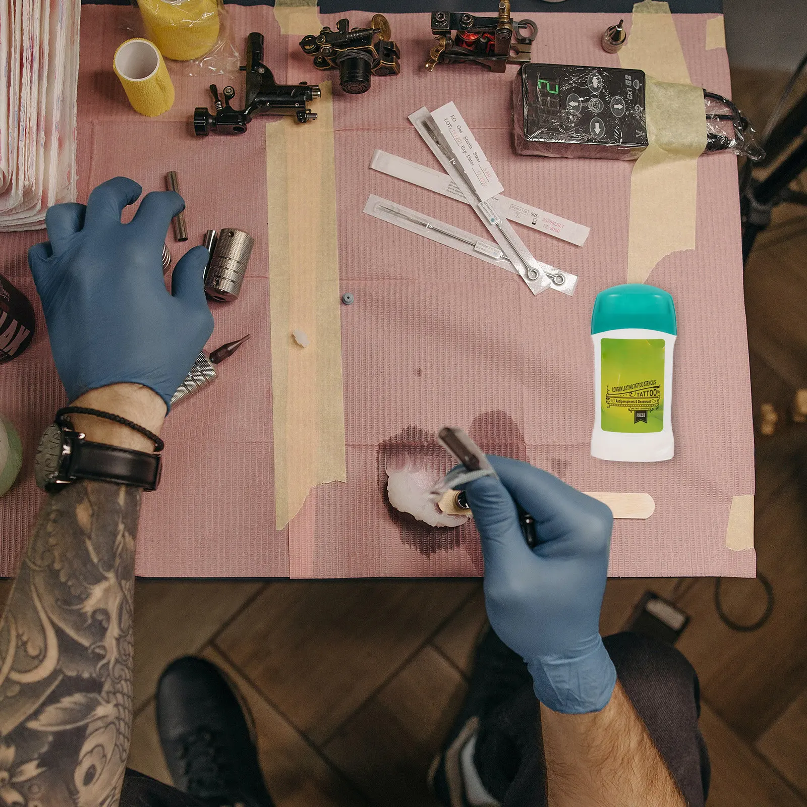 

Tattoo Stencil Gel Water-Based Transfer Cream for Smooth Application on Sensitive for Daily Use by Artists and