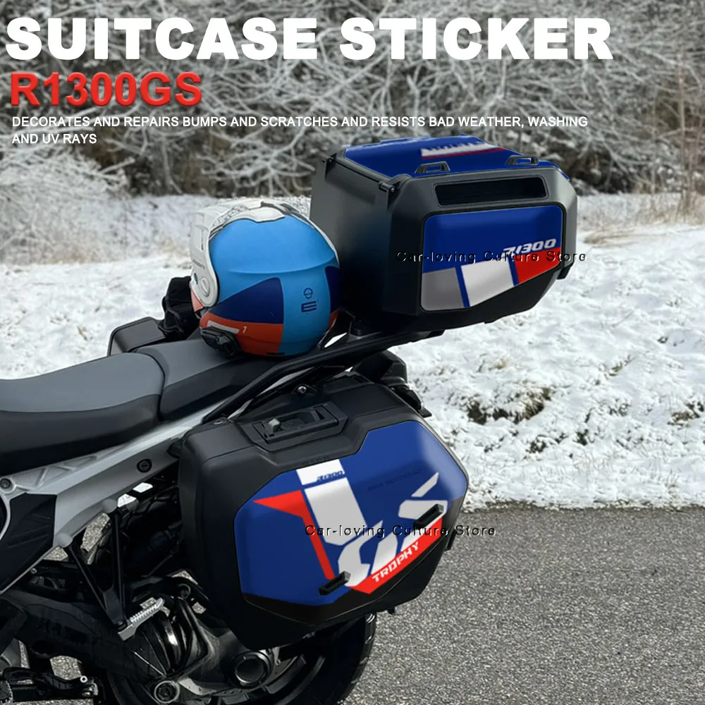 

For BMW R1300GS r1300gs Waterproof Protective Sticker Motorcycle Suitcase Sticker 3D Motorcycle Sticker