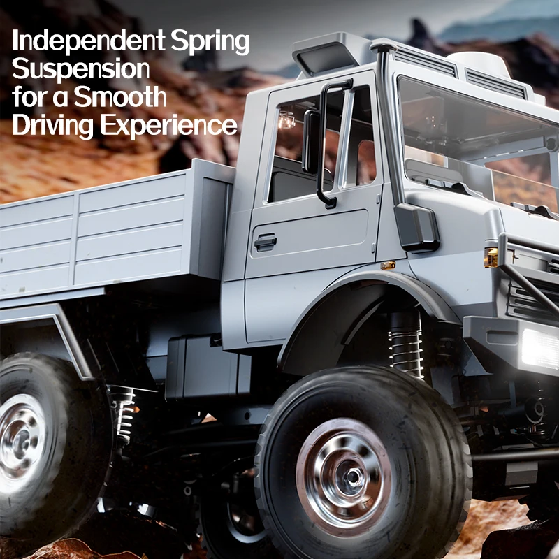 新商品入荷 1/18 ユニモグ オフロード車 六輪 全地形対応 オフロード車 運搬車 ラジコン玩具