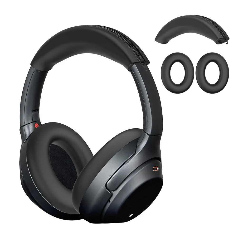 Silicone Earmuff Shell Cover Anti-Scratch Headset Sleeve Replacement Protective Case for Sony ULT WEAR WH-ULT900N/WH-1000XM3/XM4 view 3
