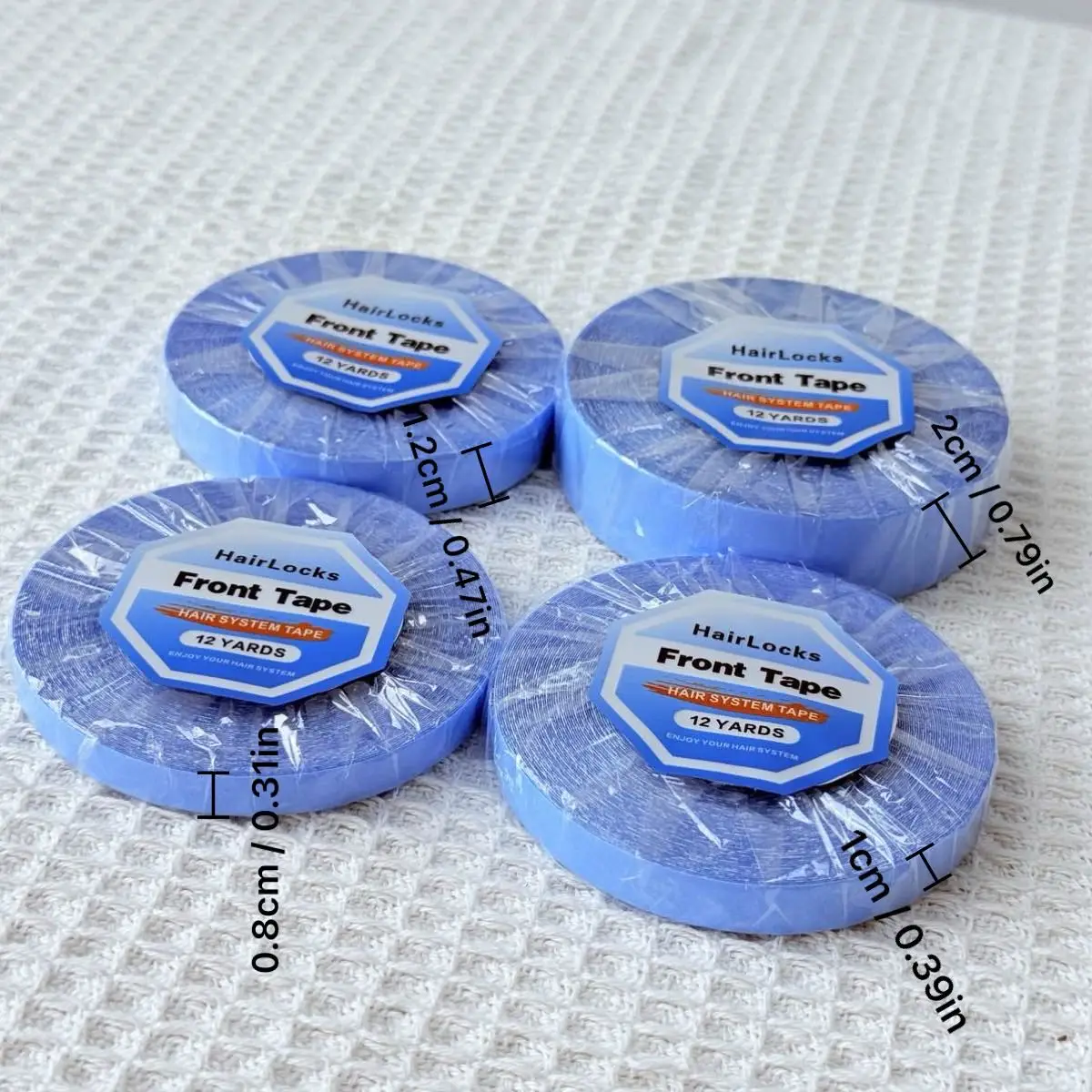 12Yards Lace Tape for Wig Tape Double Sided Extensions Tape in Hair Extension Hair Extension Tape Roll Bulk Prosthetic Hair Tape