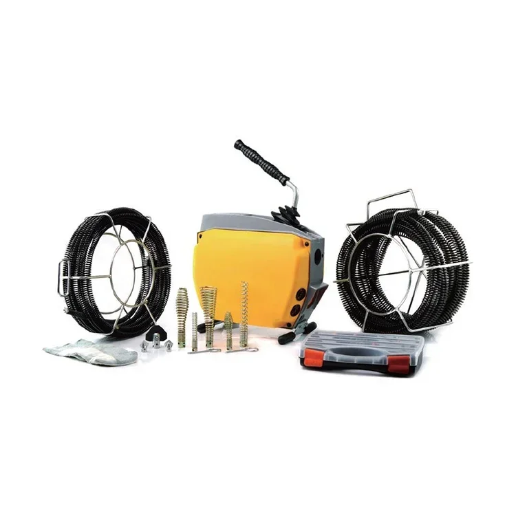 

A Sewer Power Cleaning Machine Pipe Drain Snake Cleaner Tool