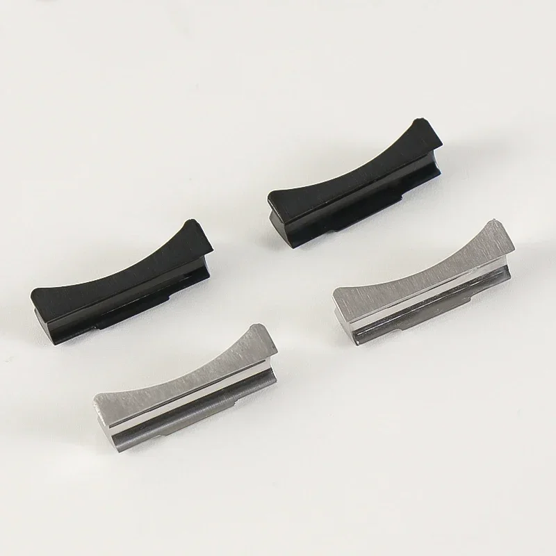 Для Submariner GMT Daytona Yacht Master Connect ремешок для часов с изогнутым концом из нержавеющей стали, серебро NH35, конец часов 20 мм