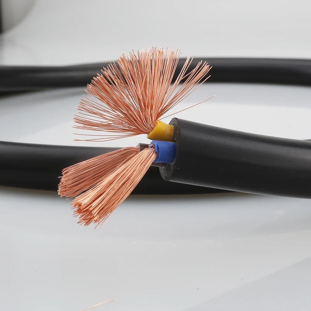 6mm² OFC 3 Core Bulk Hifi Power Cable Non-Shielded DIY AC Power Cord for Amplifier CD DAC Hifi Audio Mains Sold Per Meter P103