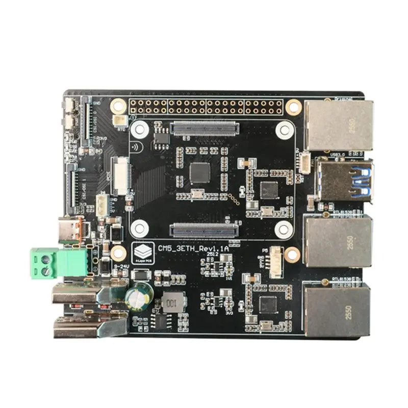 superior-for-raspberry-pi-381-2p-port-version-cm5-3eth-expansion-board-3-gigabit-ethernet-usb30-pcie-2a-40pin-gpio