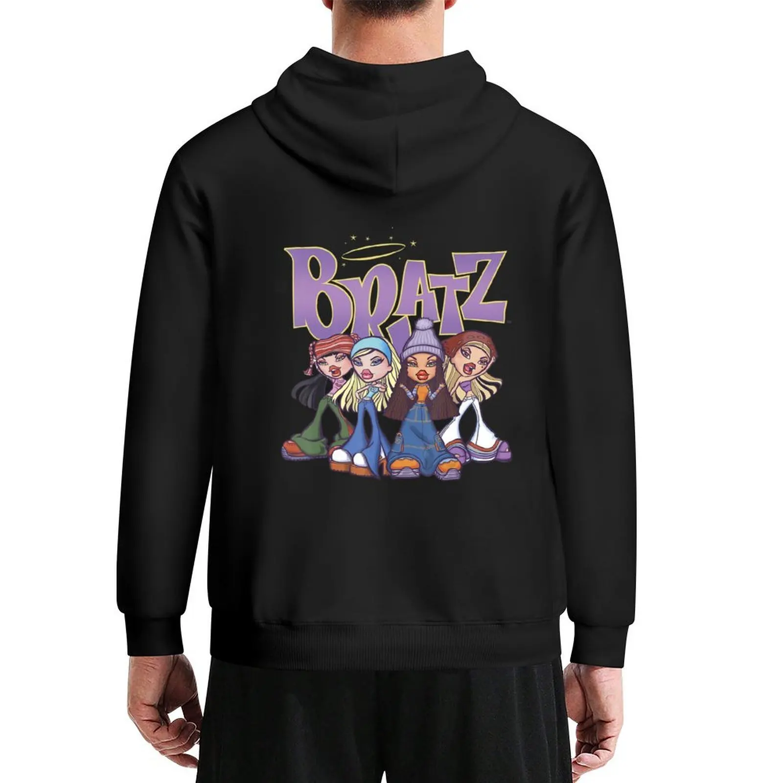 

Bratz Original Four Group Shot Newest Hoodie hooded shirt mens clothing autumn male clothes tracksuit