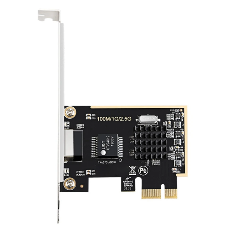 2.5G Network Card PCI-E Desktop Network Card RTL8152 Network Card Game High-Speed Network