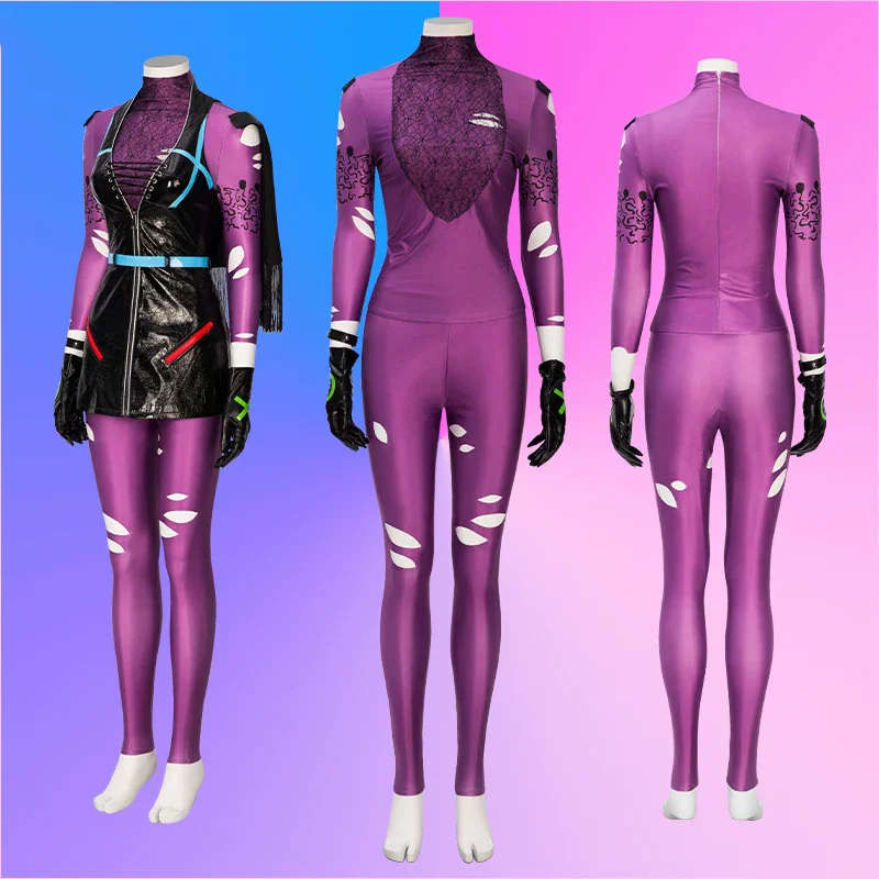 Anime Punchline Cosplay Costume Halloween Carnival Lady Outfit Women Suit Halloween Cosplay Costume Women Men Shoe Accessories view 2