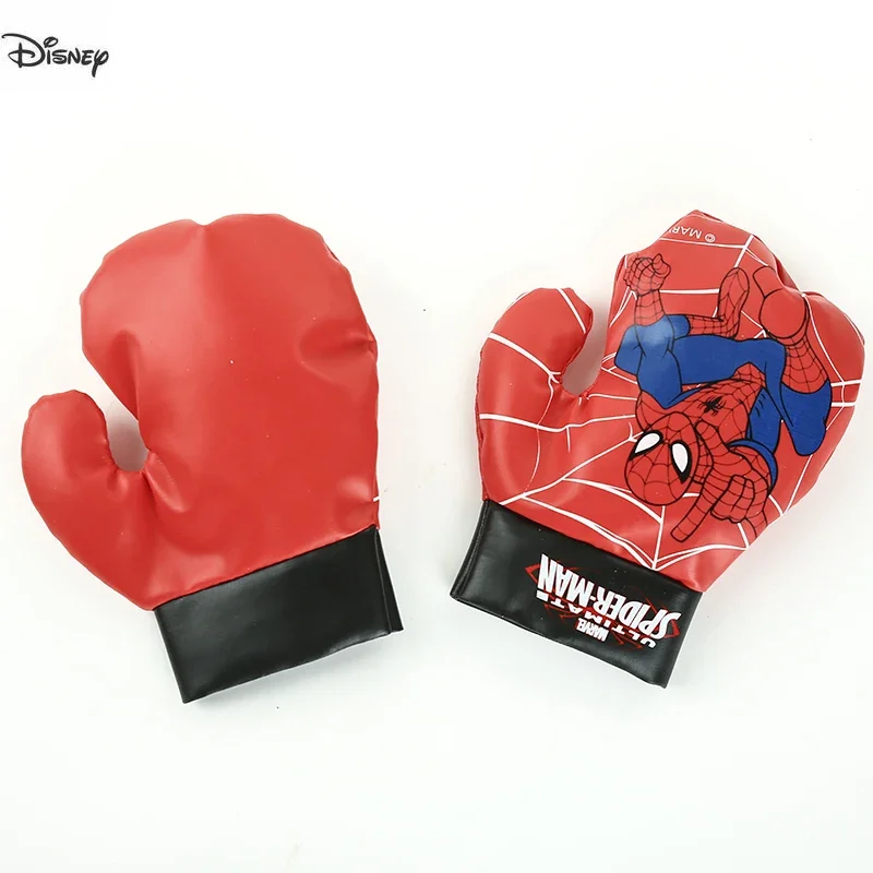 Disney Marvel Spiderman juguete para niños, guantes de Capitán América, traje de bolsa de arena, regalos de cumpleaños, boxeo, juguetes deportivos al aire libre