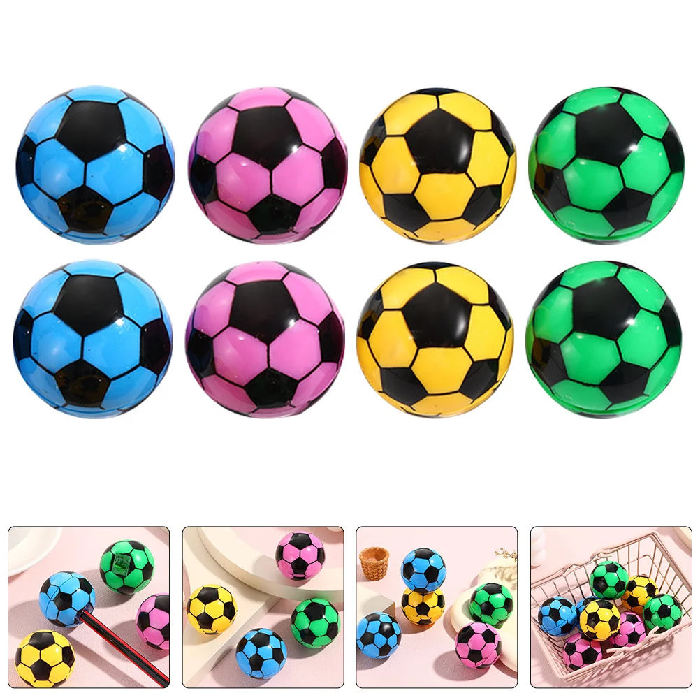 

20Pcs Mini Soccer Design Pencil Sharpeners Adjustable Tip Control Manual Sharpener for Students Artists Portable Small