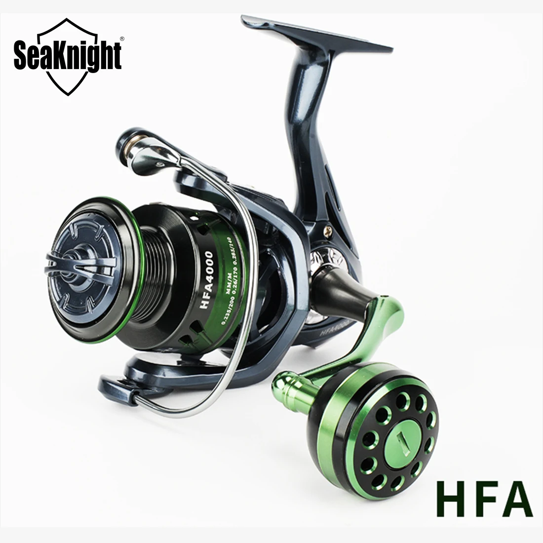 NEW SEAKNIGHT HFA/HFB/HFC Spinning Fishing Reel CNC Handle Sea fishing Reel Lightweight Design MaxDrag 10KG SEA Fishing Tackles