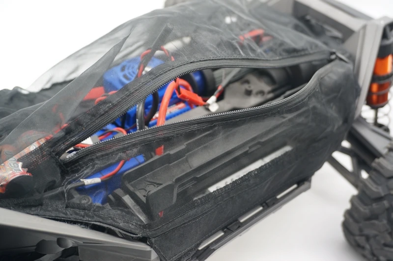 غطاء غبار الهيكل الواقي الأوساخ الغبار مقاومة غطاء حماية/غطاء ممتص الصدمات لسيارة 1/10 TRAXXAS MAXX rc #6