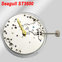 Seagull ST3600 Mechanical Movement-Watch Men's Replace ETA 6497 Manual Winding 17 Gemstone Case, Suitable For Various Occasions