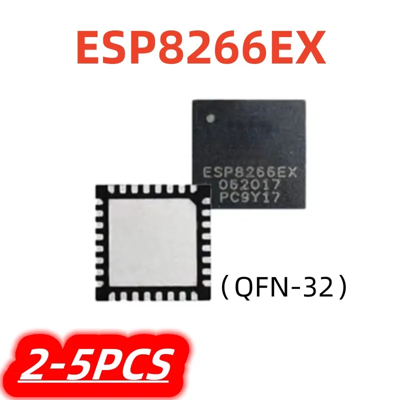 2-5Pcs/lot ESP8266EX ESP8266 100% New QFN-32