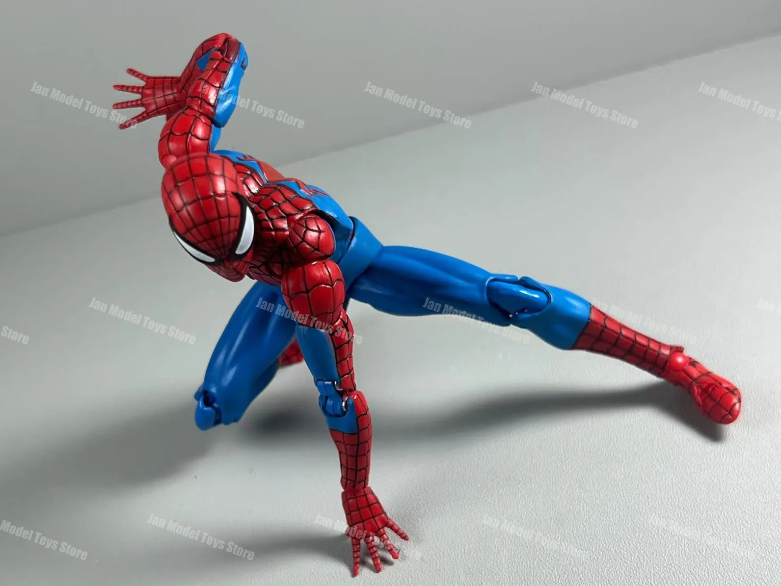 Em estoque ct brinquedos spiderman mafex 185 traje clássico ver milhas morales 2099 homem-aranha anime figura de ação estatueta presentes brinquedos