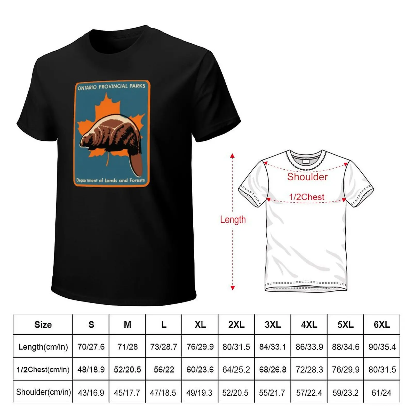 Ontario Provincial Parks T-Shirt t shirt for man T-Shirt