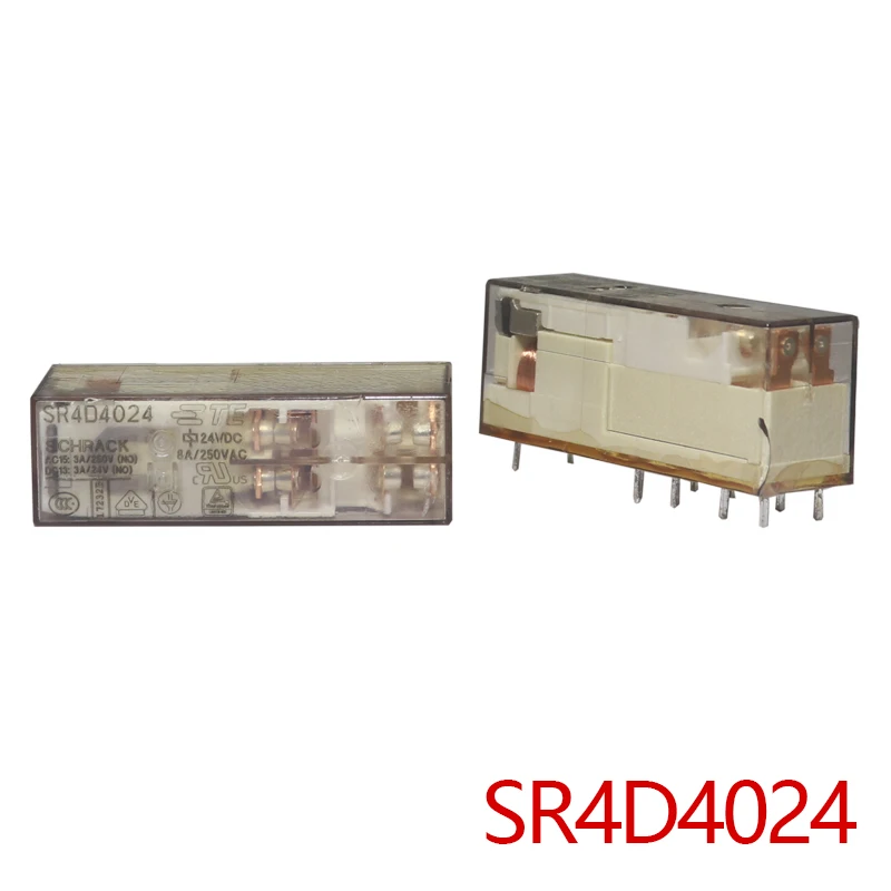 【1PCS】SR4M4024TE elevator specific safety relay with three open and one close 10 pin 8A